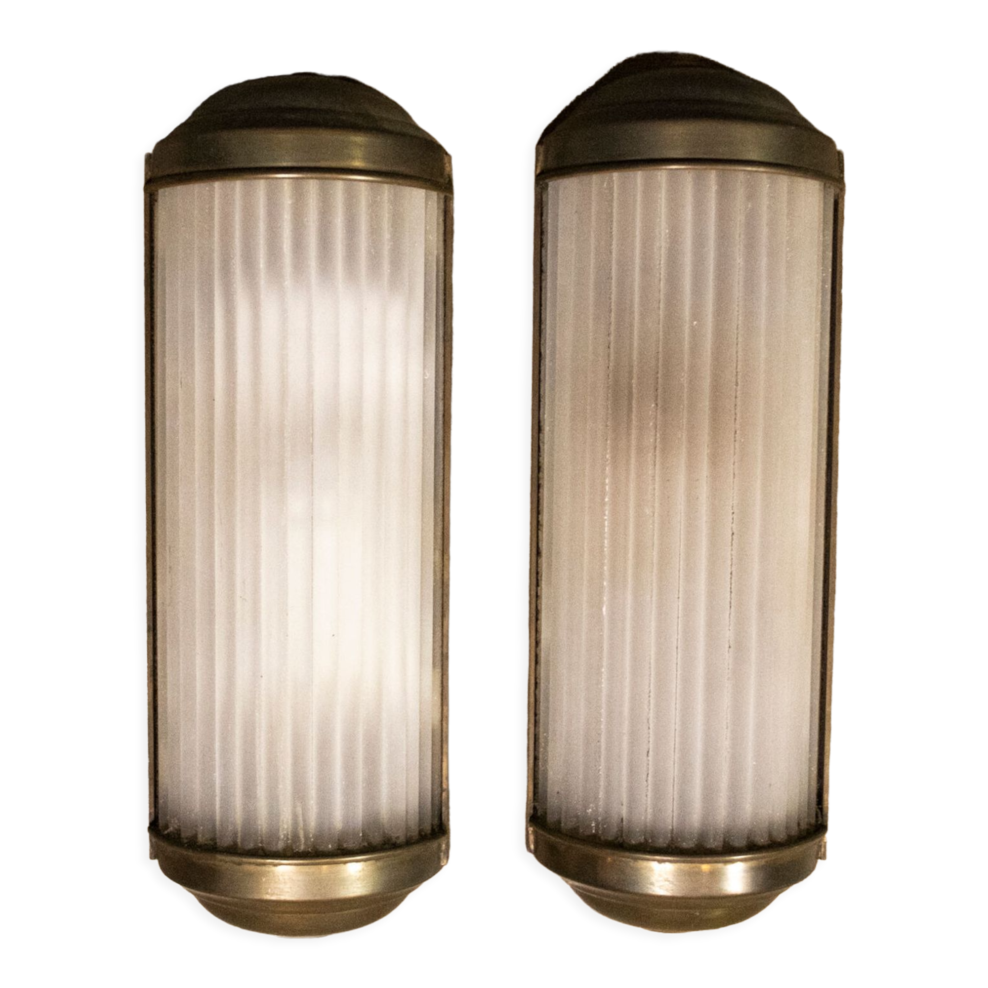Set of vintage wall lamps