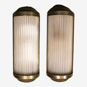 Set of vintage wall lamps