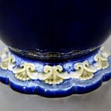 Earthenware vase, faience factory of fives lille - early twentieth century