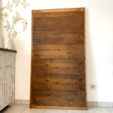 19th-century antique gilded mirror.