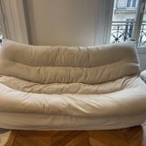 Sofa and armchair set STEINER Paris 1970s.