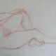 Female nude drawing