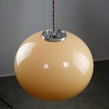 Space Age Brown Jolly Pendant Lamp from Guzzini, 1960s