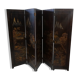 Pair of screens in Chinese lacquer