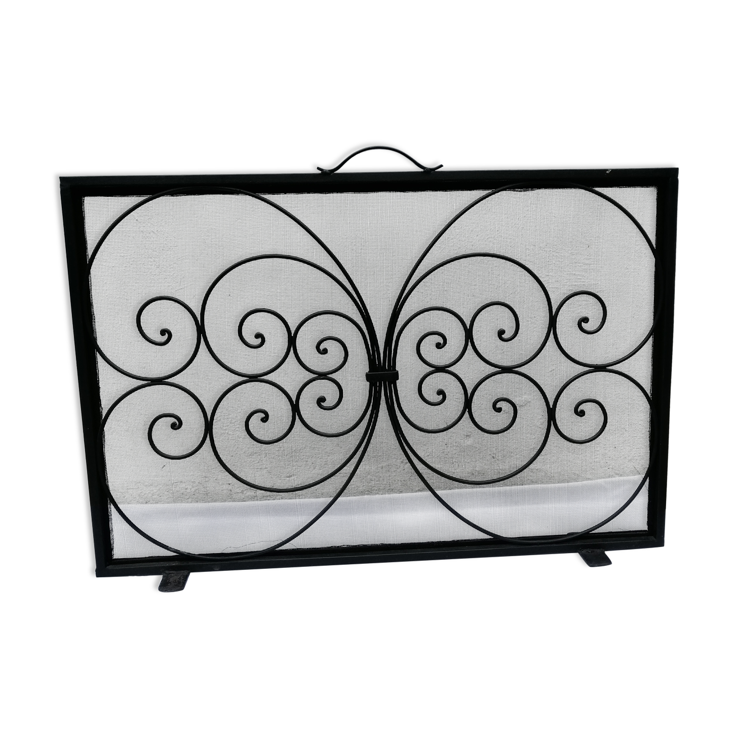 Wrought iron firewall