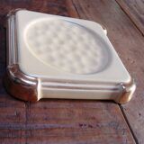 Art Deco ceramic coaster/bottle holder