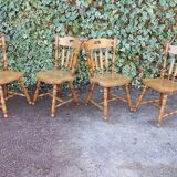 Lot of 4 western chairs