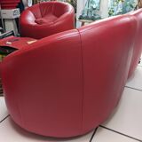 Leather sofa by Pierre Paulin by Ligne Roset