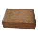 Golden and beige Venetian wooden box