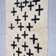Handmade traditional wool rug, size 145 x 255 cm
