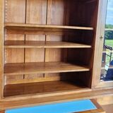Cherry wood bookcase
