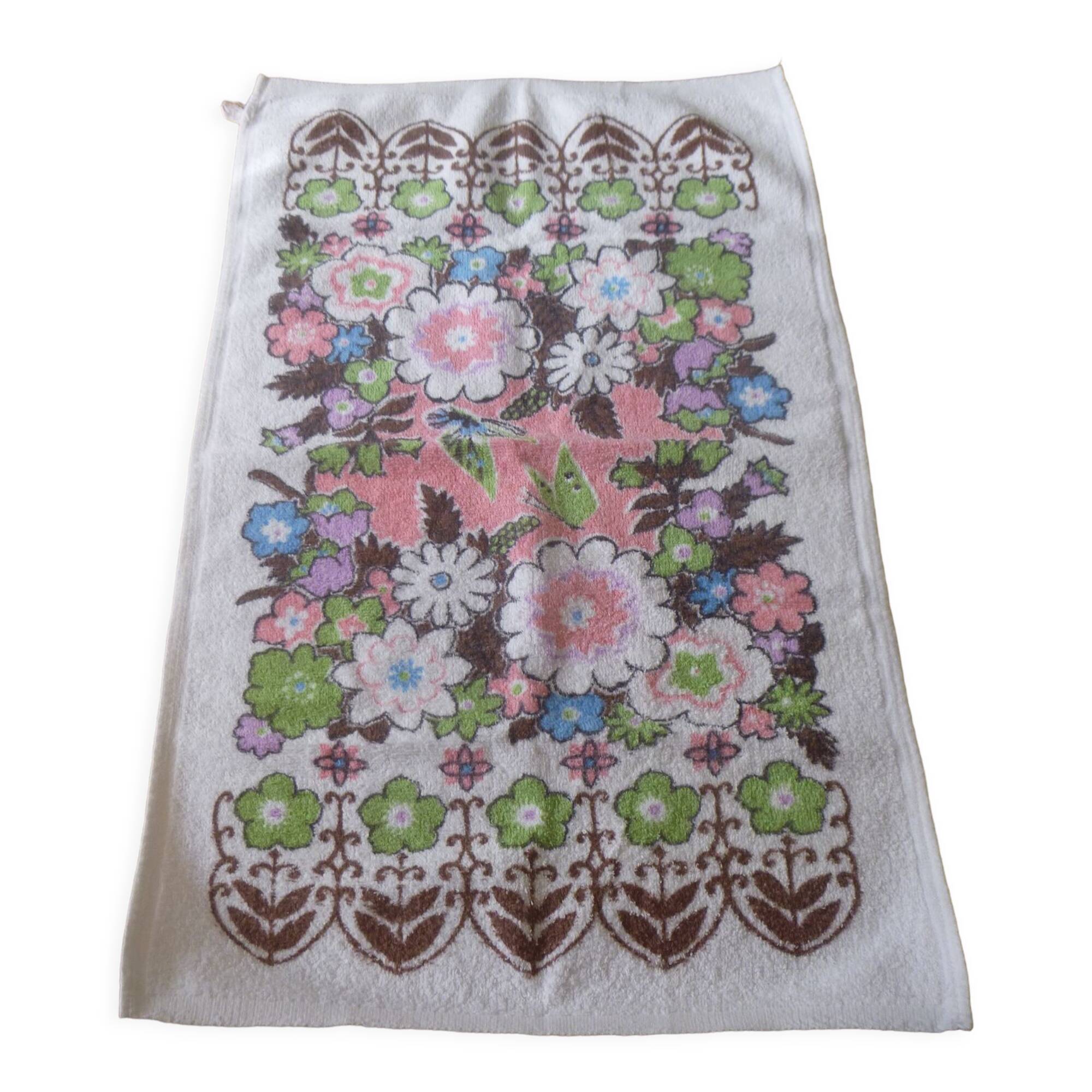 60s terry kitchen towel