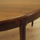 Round rosewood table, 1960, designer: Harry Østergaard, Randers Møbelfabrik