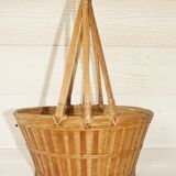 Vintage rattan fruit basket 70