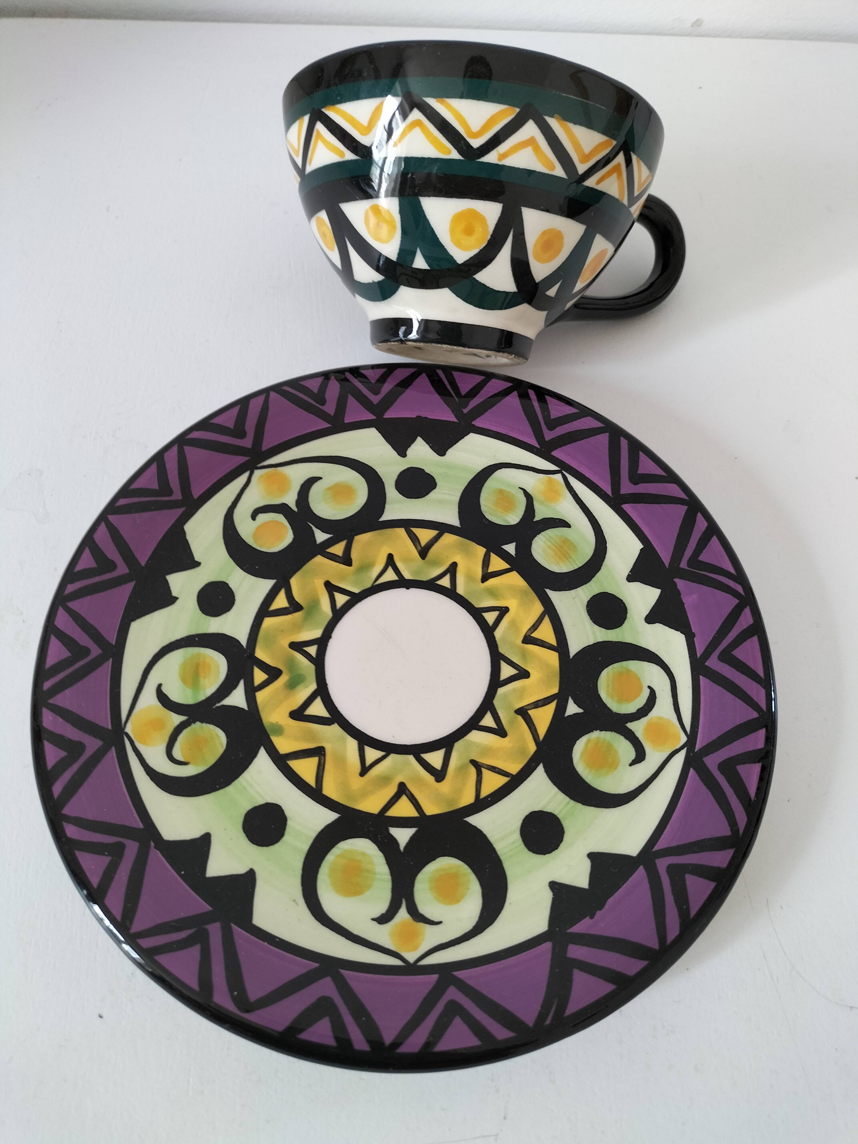 Vintage Saint Jean de Bretagne cup and saucer