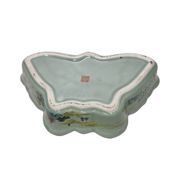 Oriental Porcelain Butterfly Bowl, 1990s