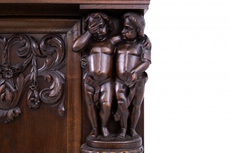 Monumental library, Western Europe, circa 1920.