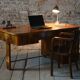 Art Deco Walnut Writing Desk from Up Závody, Czech, 1930s