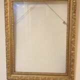 Glazed golden frame