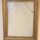 Glazed golden frame