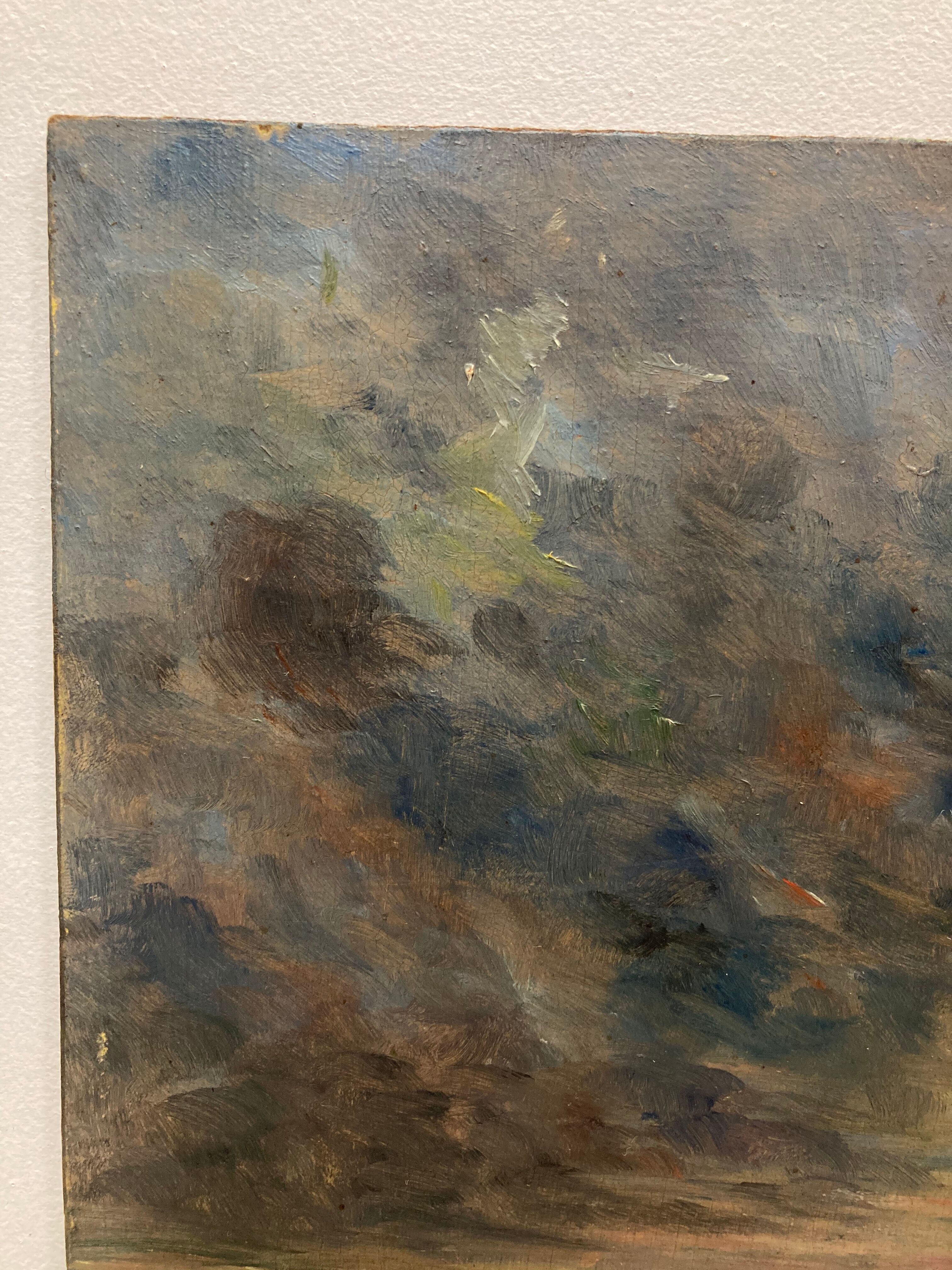 Vintage marine painting