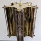 Hollywood Regency brass pendant by Vitrika, Denmark circa 1970.