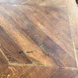 19th century oak farmhouse table 270cm with extensions