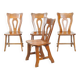 Brutalist dining chairs