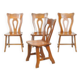 Brutalist dining chairs