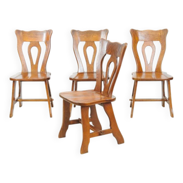 Chaises de salle à manger brutalistes