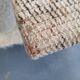 Vintage velvet armchair armrests fins