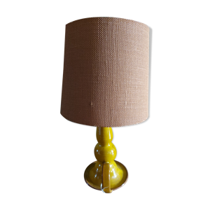 Lampe en céramique vintage avec
