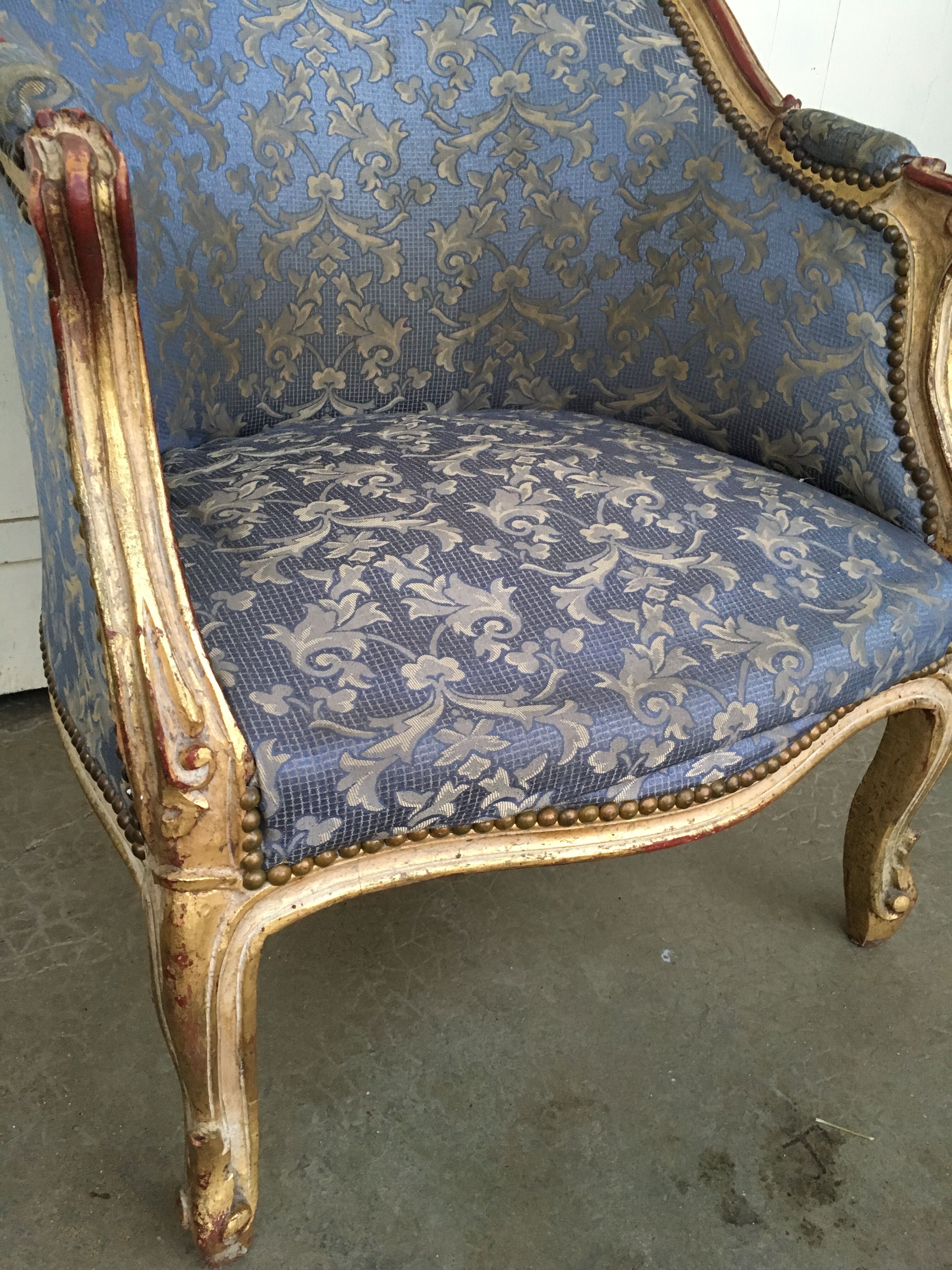 Fauteuil bergère