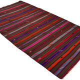 Anatolian handmade kilim rug 282 cm x 157 cm
