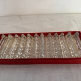 Crystal knife holder