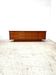 Enfilade by Robert DEBIEVE in mahogany veneer and brass, France 1950.