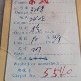 Chinese Rug 91 x 61 cm Handmade Vintage (1986) -