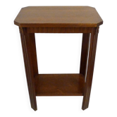 Petit meuble d'appoint en bois Art Déco
