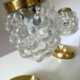 Helena Tynell, table  lamps, Glashütte Limburg, germany 1960s, set of 2