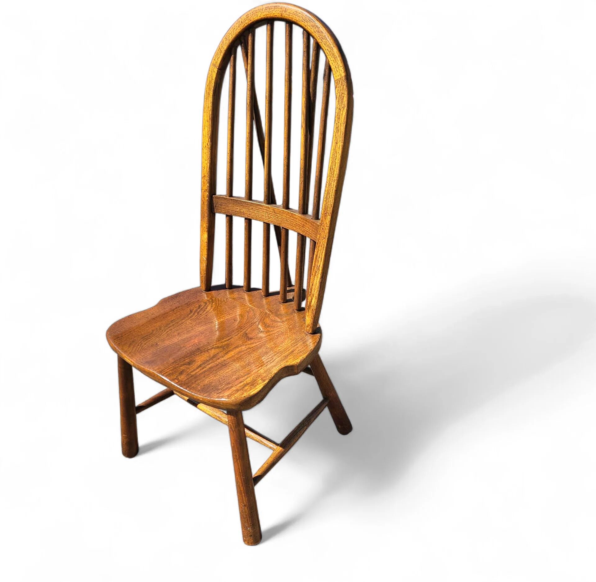 4 x Welsh stick back chairs