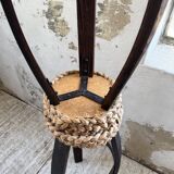 Paire de tabourets corde