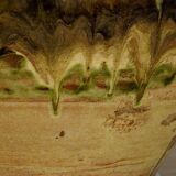 Glazed earthenware planter