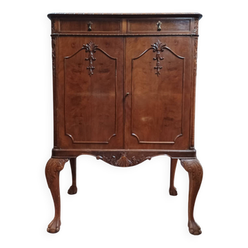 Meuble bar chippendale Maison JELLINEK en acajou