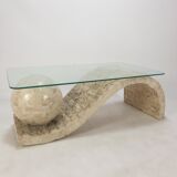Magnussen Ponte Mactan Stone Coffee Table, 1980s