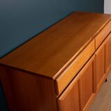 Retro teak 1960s mcintosh mid century sideboard on hairpin legs