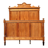 1900 bed in pitch pine 193 x 120