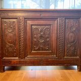Bureau, ancien coffre renaissance XVIe