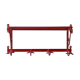 Porte manteau rouge
