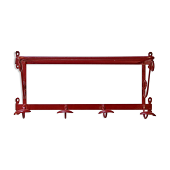 Porte manteau rouge
