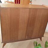 Vintage dresser with compass feet